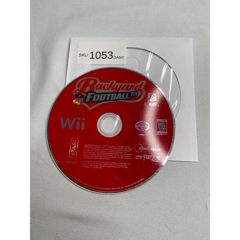 Backyard Football 09 Nintendo Wii
